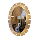 Back Lit  Oval Resin Mirror