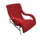 Rare Gigi Radice  "Arianna Chair" for Renzo Minotti