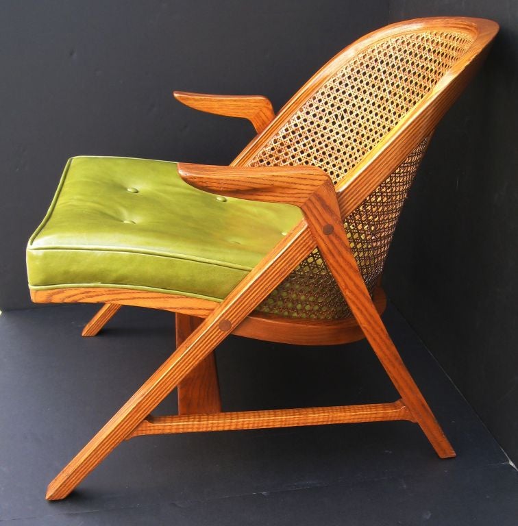 Pair of Edward Wormley  Janus  Lounge Chairs