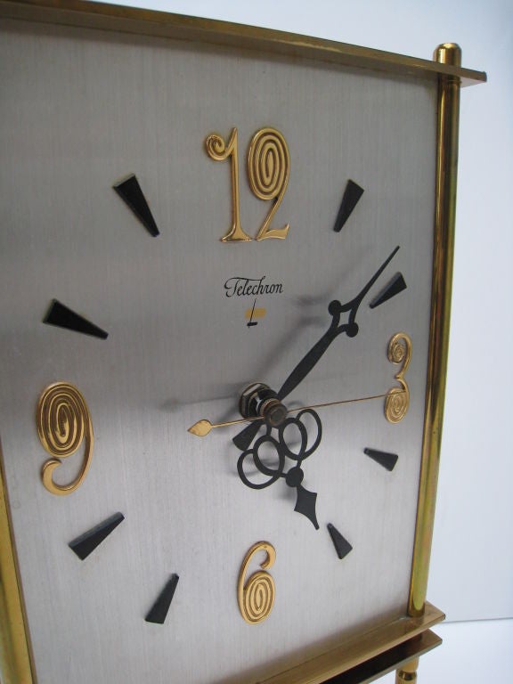 American Telechron Table Clock For Sale