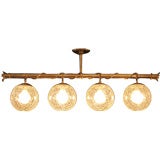 4 Foot  Italian 1930s  Italian Chandelier