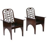 Used Pair of  Gerald McCabe   Arm Chairs
