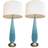 Pair of Fratelli Toso Table Lamps