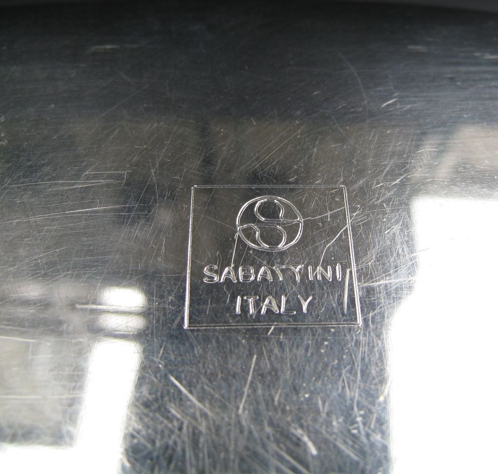 Italian Lino Sabattini Silverplate Bowl