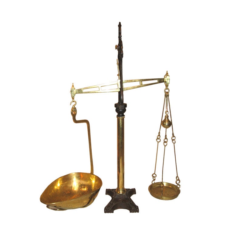 BRASS BALANCE SCALE