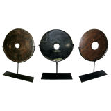 COLLECTION OF JADE DISCS