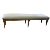 EXTRA LONG UPHOLSTERED BENCH