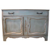 PAINTED WOOD BUFFET / SIDEBOARD