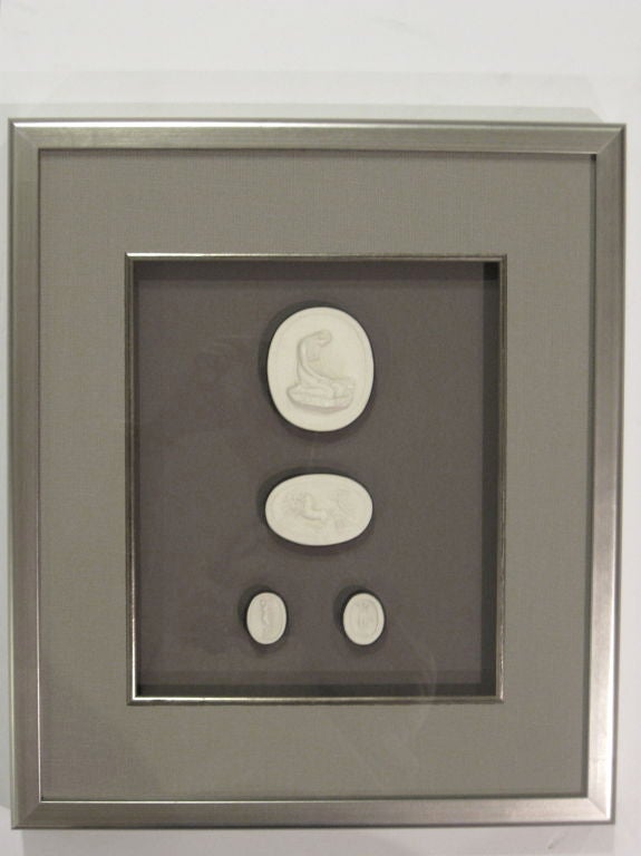 COLLECTION OF 19TH CENTURY INTAGLIOS