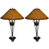 PAIR OF NEO-CLASSICAL STYLE LAMPS