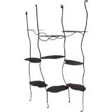 WROUGHT IRON DISPLAY STAND / ETAGERE
