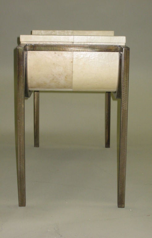 Mid-20th Century Pair of Stools / Benches Attributed to Marc DuPlantier