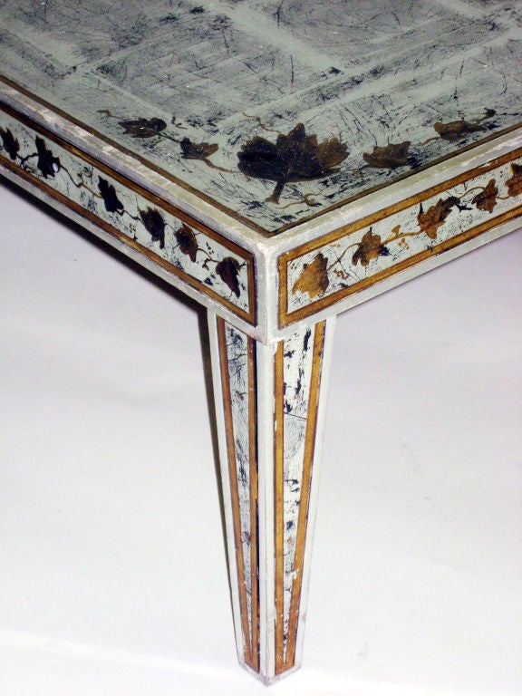 eglomise coffee table