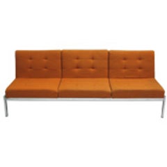 French Mid-Century Modern Sofa / Couch by Airborne International, circa 1960 2
