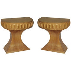 Important Pair of Italian Modern Neoclassical Consoles by Paolo Buffa 3