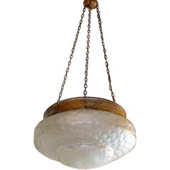 Timeless French 1920s Pendant / Fixture