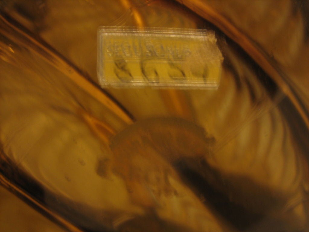 Italian Glass "Twist" Table Lamps by Seguso