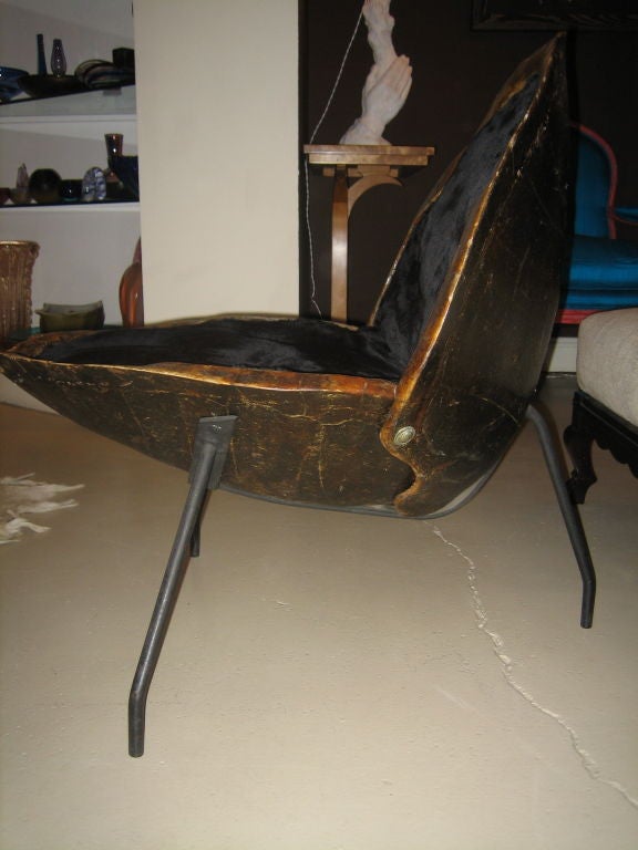 Unusual Tortoiseshell Chair