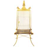 Spectacular Gilded French Vitrine