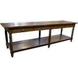 Antique Italian Large Vatican Tailor's Table