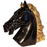 Italian Ceramic Horse Head