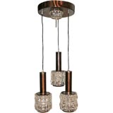 Italian Cut Glass Chandelier 12