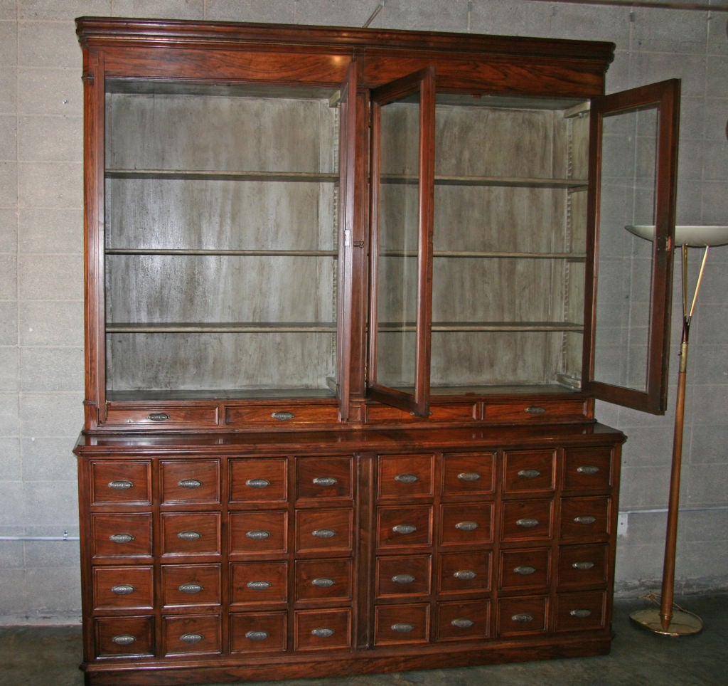 19th Century Pharmacy Cabinet