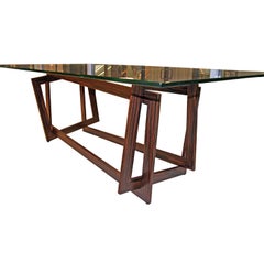 Table « Soqquadro » faite sur mesure par Raniero Aureli