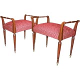 Italian Upholstered Stools