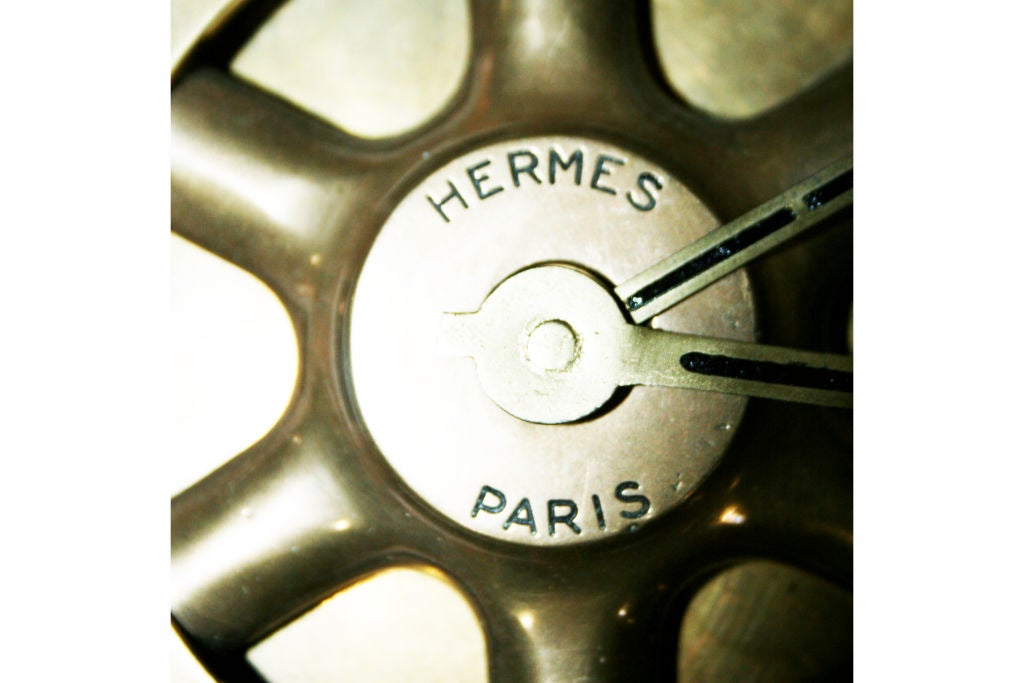 Mid-20th Century Hermes Clock
