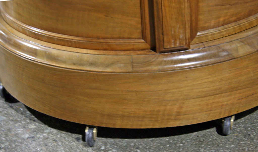 Mid-20th Century Round Chest of Drawers