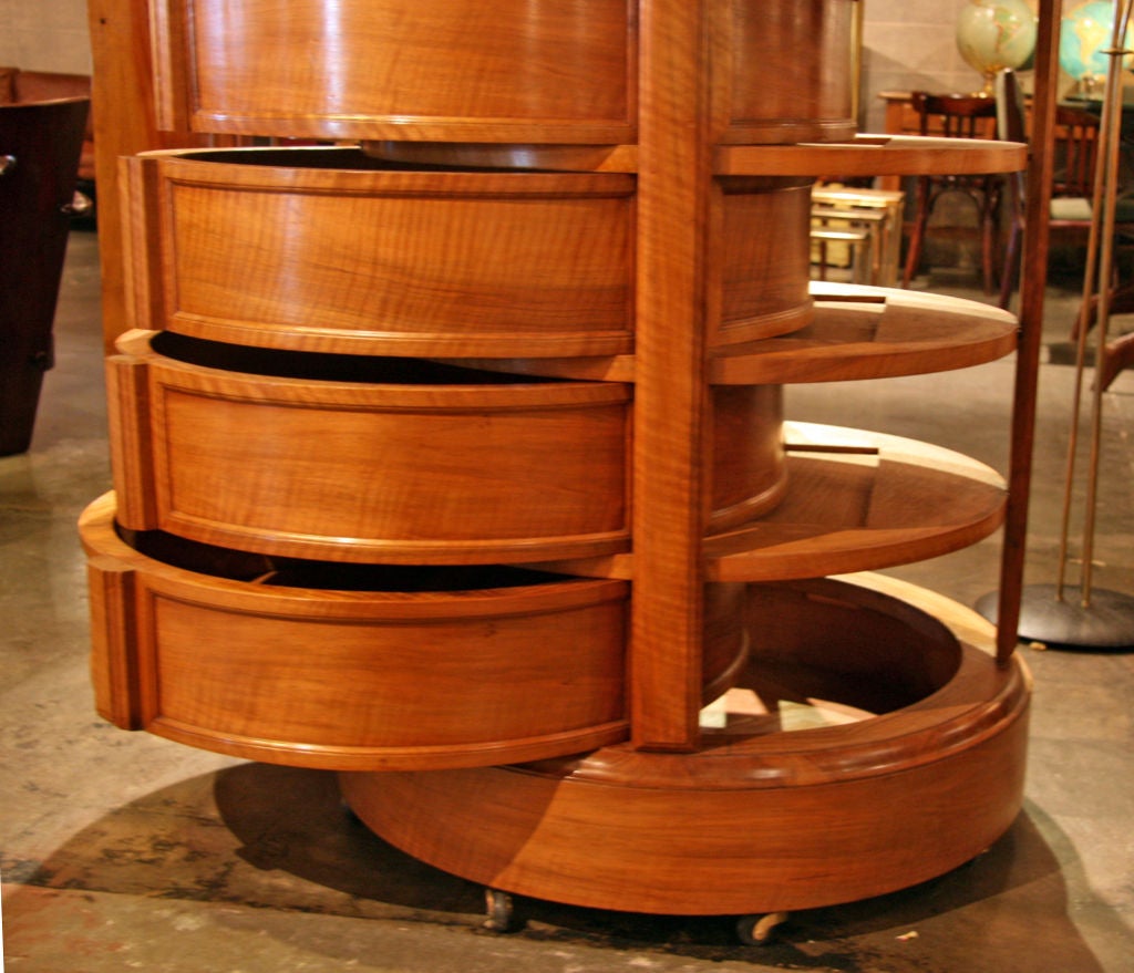 French Round Chest of Drawers