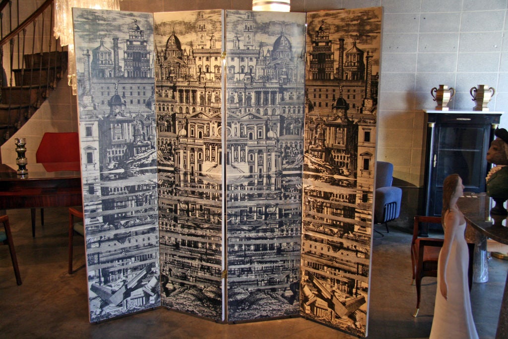 Panel Screen by Piero Fornasetti