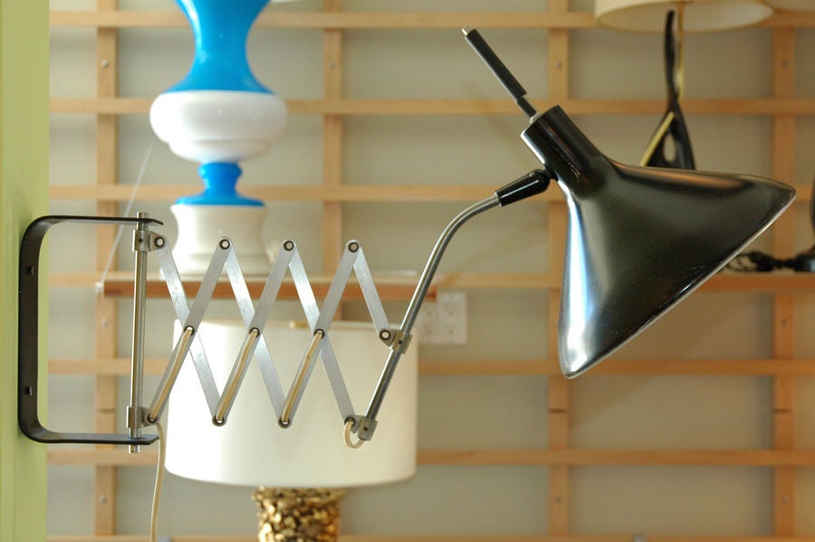 American Lightolier Scissor Lamp