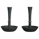 JHQ for Dansk Black Iron Candleholders