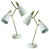 Pair of Lightolier Table Lamps