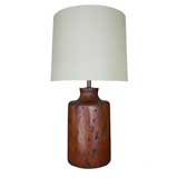 Redwood Burl Table Lamp