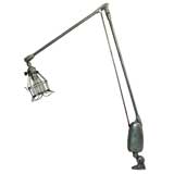 Nickel Plated Industrial Lamp
