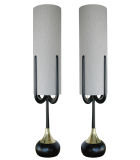 Pair of Modeline Lamps