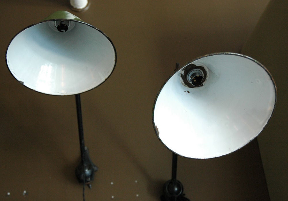 20th Century Two Gras Ravel Wall Lamps