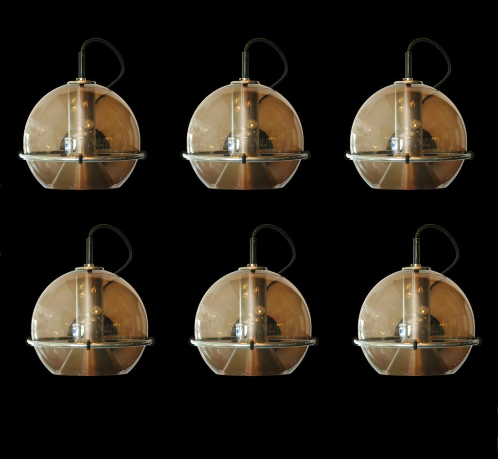 Raak Smoked Glass Sconces