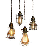 Collection of Early 20th Century Cage Lights