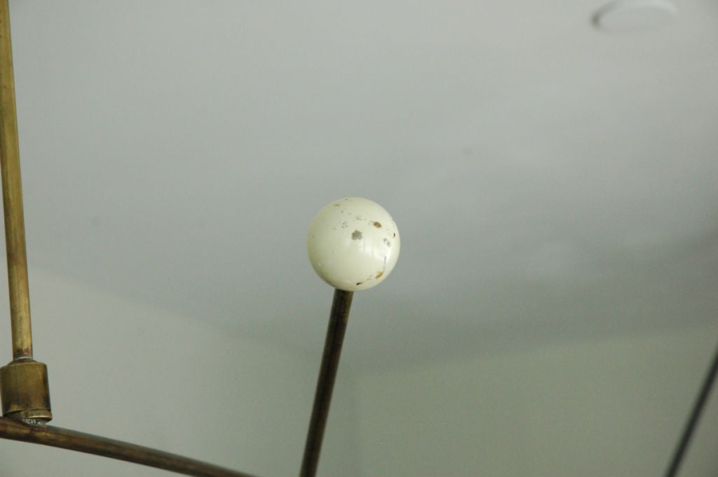 Rare Oscar Torlasco Counter-Balance Ceiling Light For Lumi 2