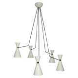 Five Arm Italian Chandelier