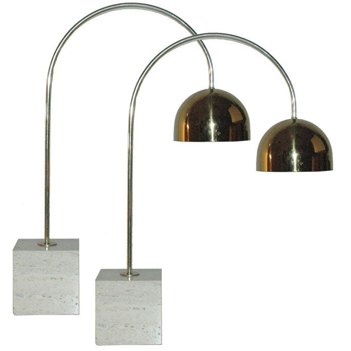 Pair of Laurel [arc] Table Lamps at 1stDibs