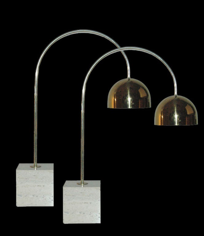 Pair of Laurel [arc] Table Lamps
