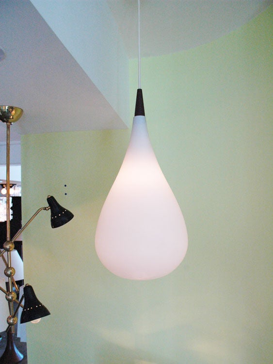 Mid-20th Century Large Danish Teardrop Pendant