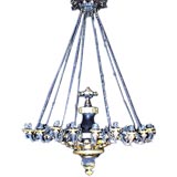 Exceptional 19th century Empire style chandelier