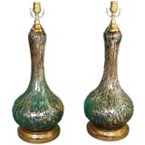 Vintage Pair of 1960’s Murano lamps