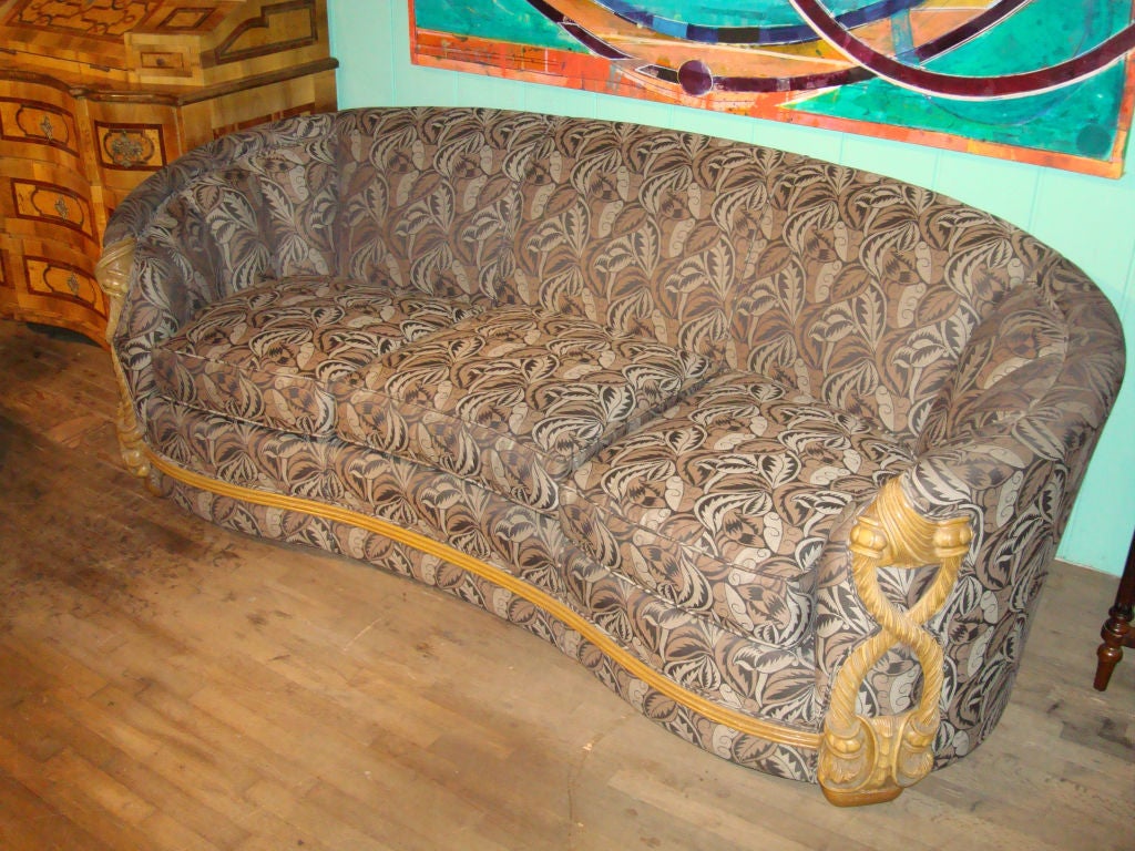 Deco sofa and chair – Circa 1940<br />
FOR MORE INFORMATION, PLEASE VISIT WWW.CONNOISSEURANTIQUES.COM